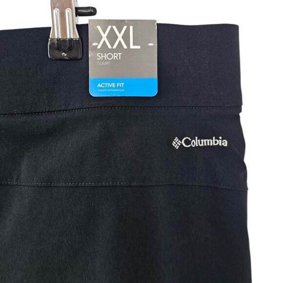 Columbia Womens Anytime Casual Shorts Size XXL Black UPF Omni Shield NWT - Picture 3 of 7